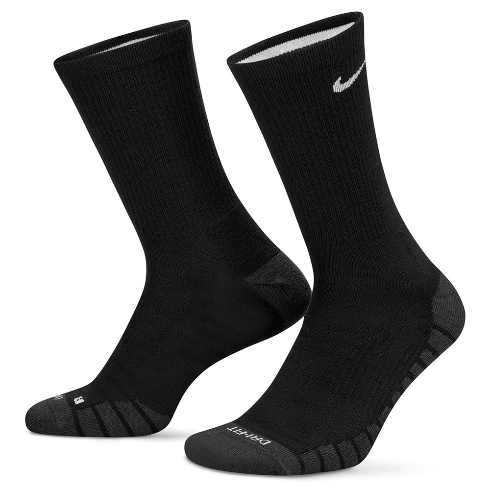 Nike Everyday Max Cushioned Black 3pk Socks