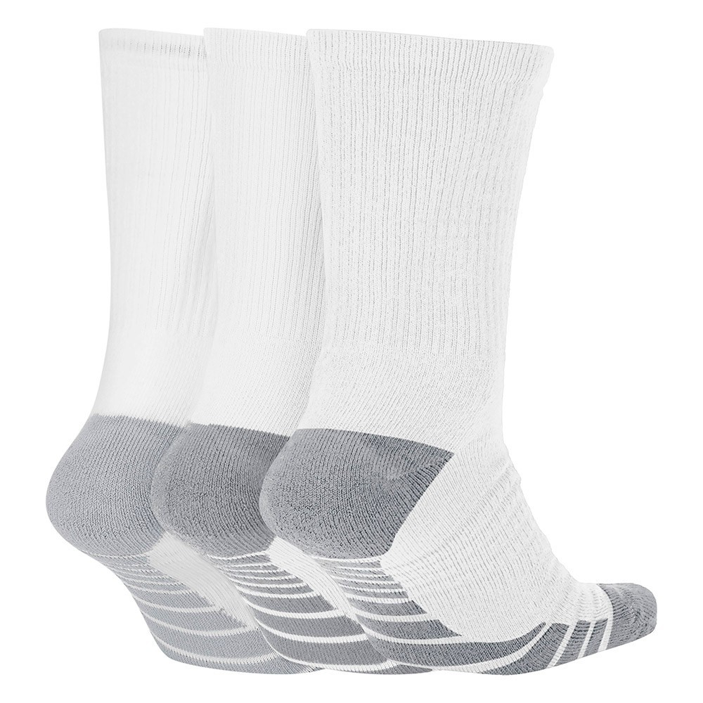 Nike Everyday Max Cushioned White 3pk Socks