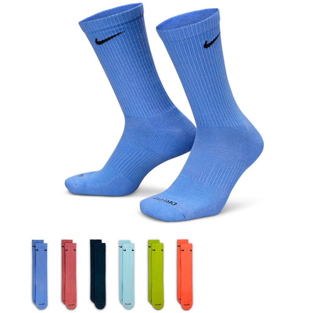 Calcetines Nike Everyday Plus Cushioned Training Crew BRGO 6pk