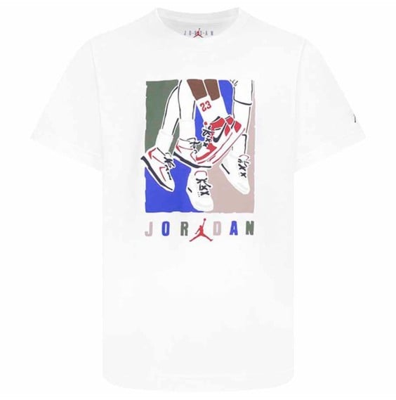 Jordan Acquista la T-shirt Junior Courtyard White | 24Segons