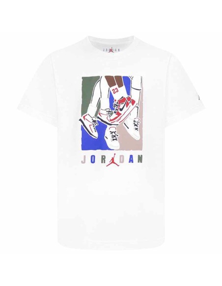 Jordan Acquista la T-shirt Junior Courtyard White | 24Segons