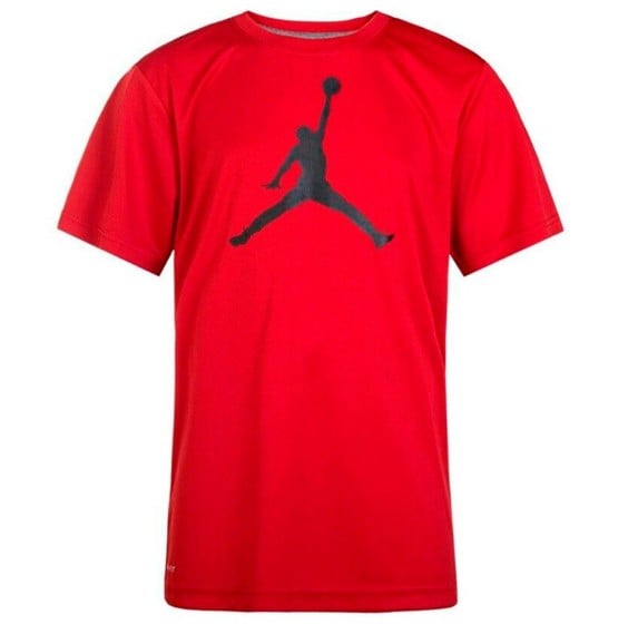 Jordan Acquista la T-shirt Junior Jumpman Logo Dri-Fit Red | 24Segons