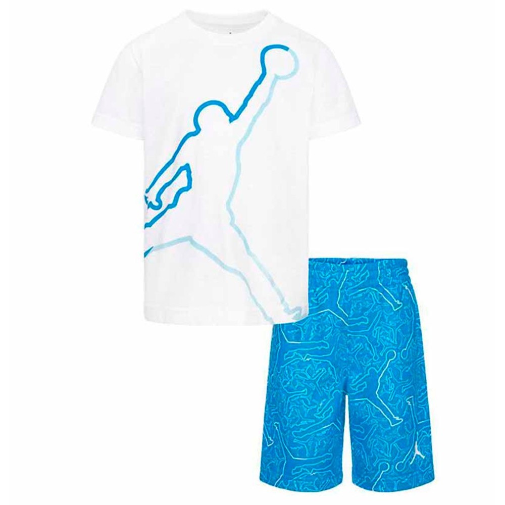 Buy Kids Air jordan Jump Bled Tee Short Set 24Segons