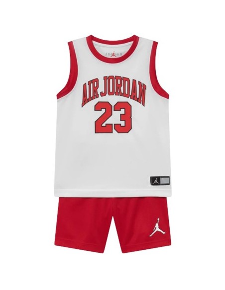 Jordan Acheter Kids Set DNA Muscle Short Gym Red/White| 24Segons