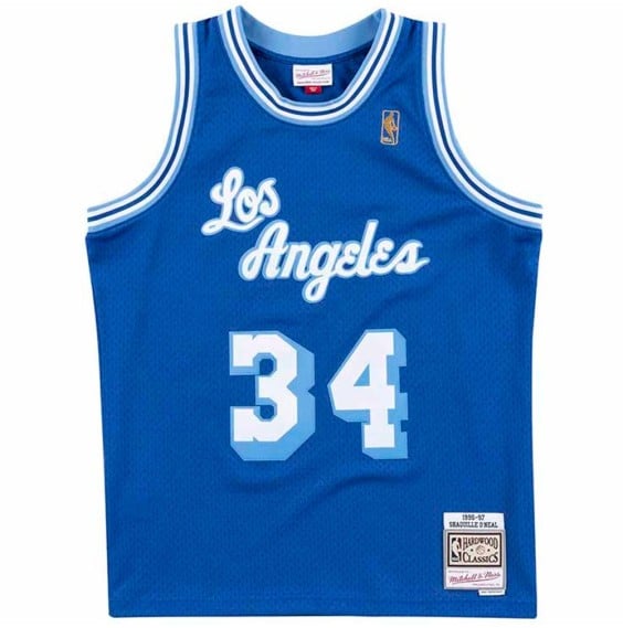 Acheter Junior Shaquille O'Neal Los Angeles Lakers 96-97 Blue|24Segons