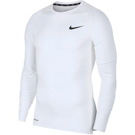 Nike Acheter Pro Tight-Fit White T-Shirt | 24Segons