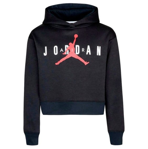 Buy Girl Jordan Jumpman Sustainable Black Hoodie | 24Segons