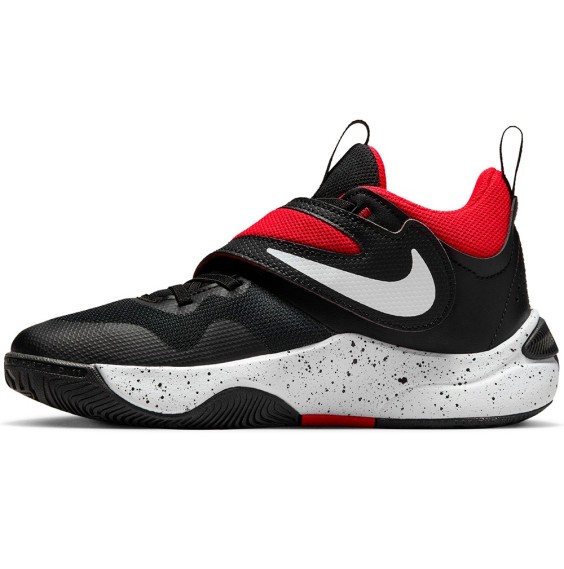 Nike Acheter Chaussures Enfants Team Hustle D 11 Noir Rouge | 24Segons