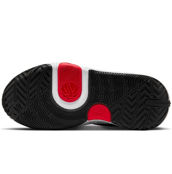 Buy Kids Nike Team Hustle D 11 Black University Red Shoes | 24Segons
