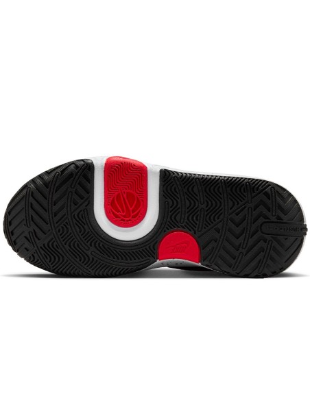 Buy Kids Nike Team Hustle D 11 Black University Red Shoes | 24Segons