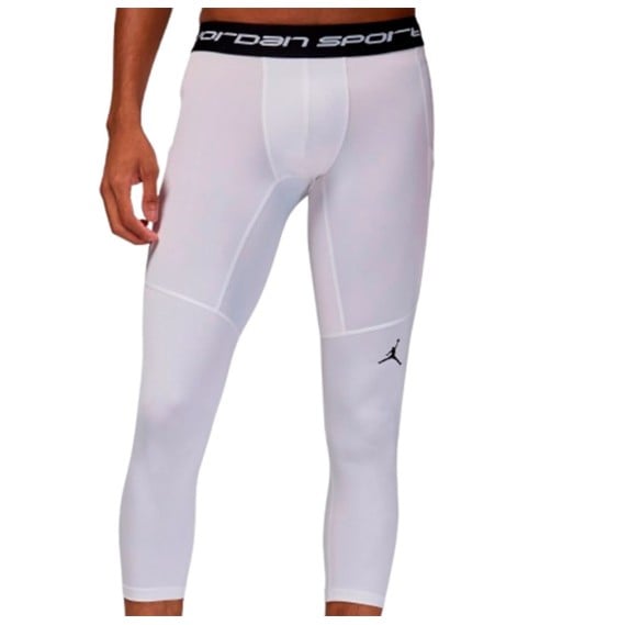 Buy Jordan Sport Dri-FIT 3/4-Length White Tights | 24Segons