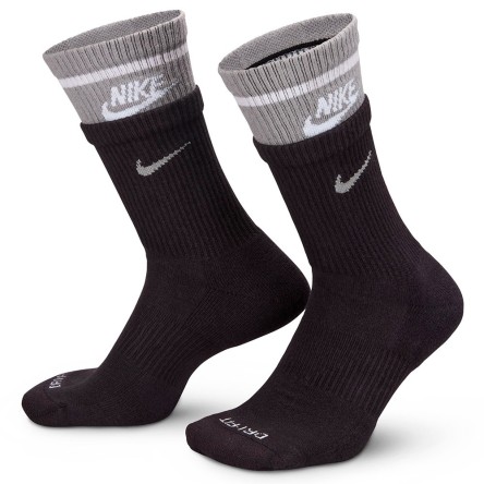 Comprar Calcetines Nike Plus Everyday Black Grey | 24Segons