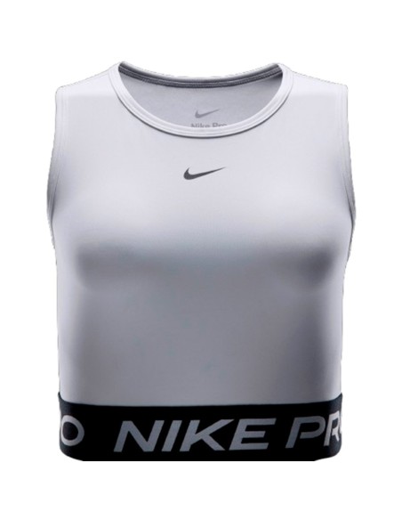 Nike Acquista la T-shirt donna Pro Dri-FIT Cropped White | 24Segons