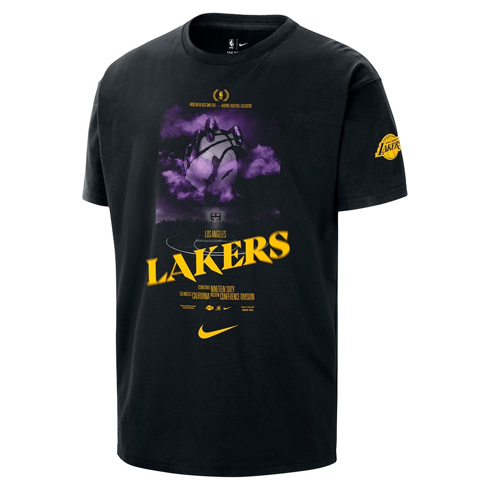 Camiseta Nike Los Angeles Lakers Courtside Black