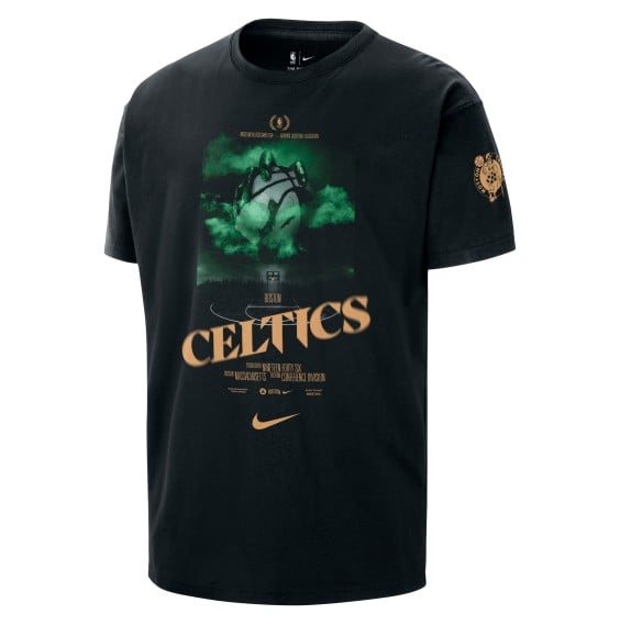 Nike Acquista la T-shirt Boston Celtics Courtside Black | 24Segons