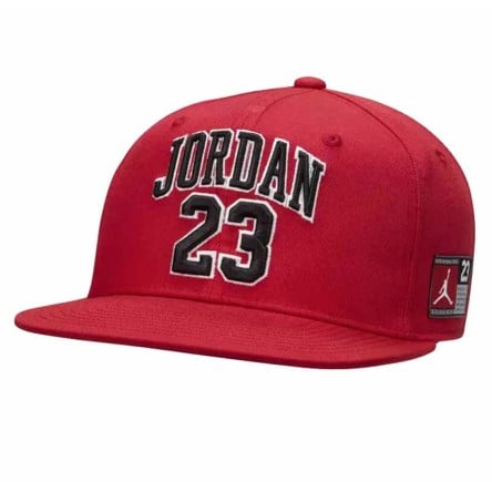 Buy Jordan Jersey Flat Rim Red Cap | 24Segons