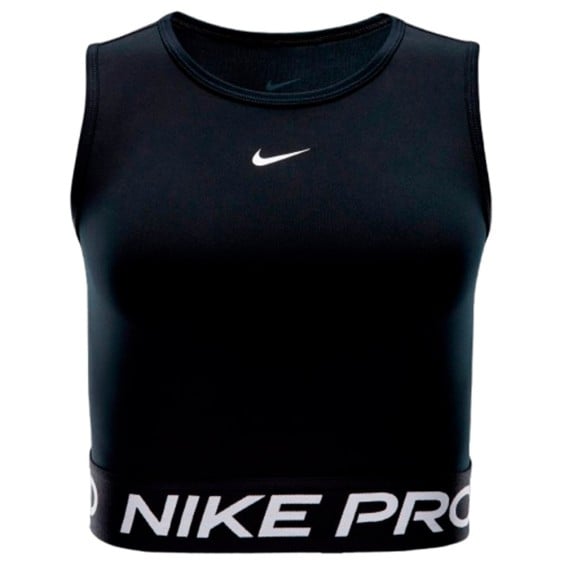 Nike Acquista Maglietta donna Pro Dri-FIT Cropped Nero | 24Segons