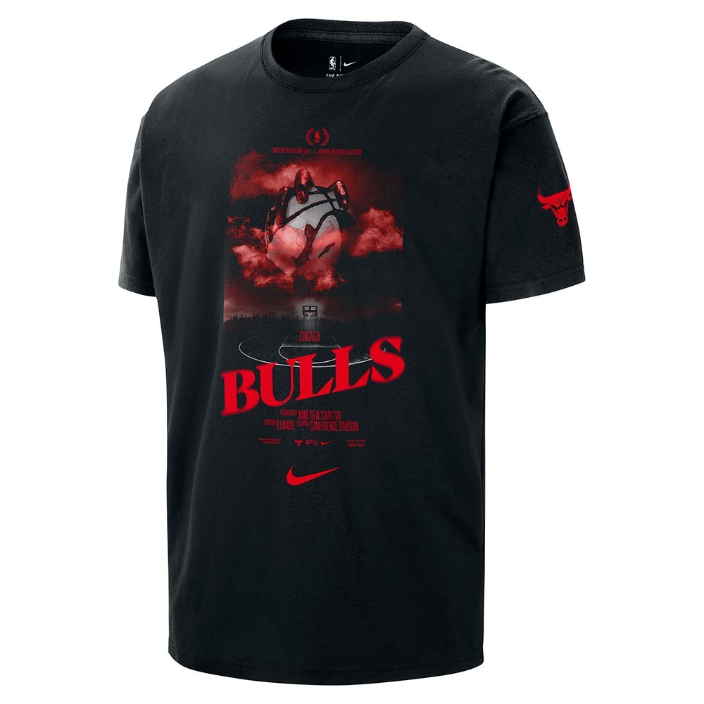 Camiseta Nike Chicago Bulls Courtside Black