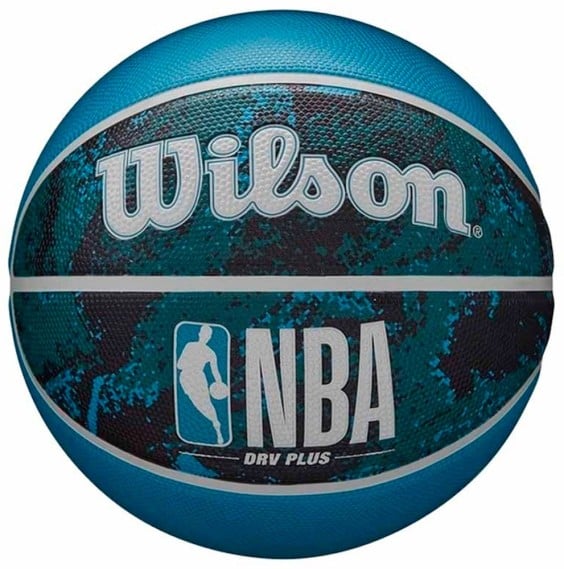 Buy NBA DRV Plus Vibe Black Blue Ball Sz7 | 24Segons