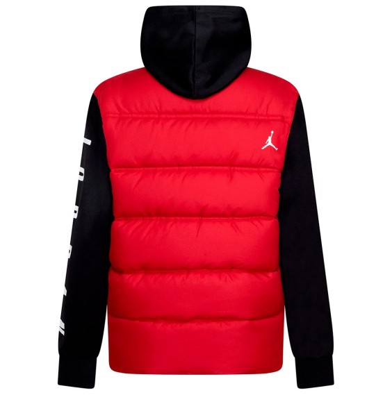 Comprar Jaqueta Junior Jordan Fer Puffer Red Black | 24Segons