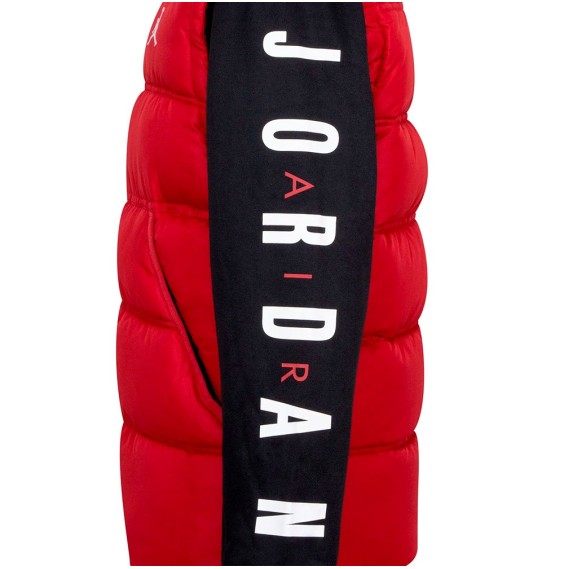 Jordan Comprare Giacca Junior Fer Puffer Rosso Nero | 24Segons