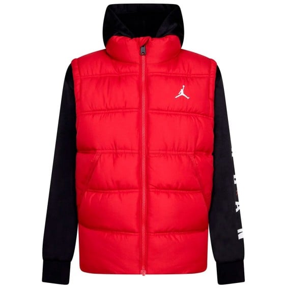 Comprar Chaqueta Junior Jordan Fer Puffer Red Black | 24Segons