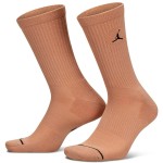 Calcetines Jordan Everyday Crew Sail Brown White 3pk