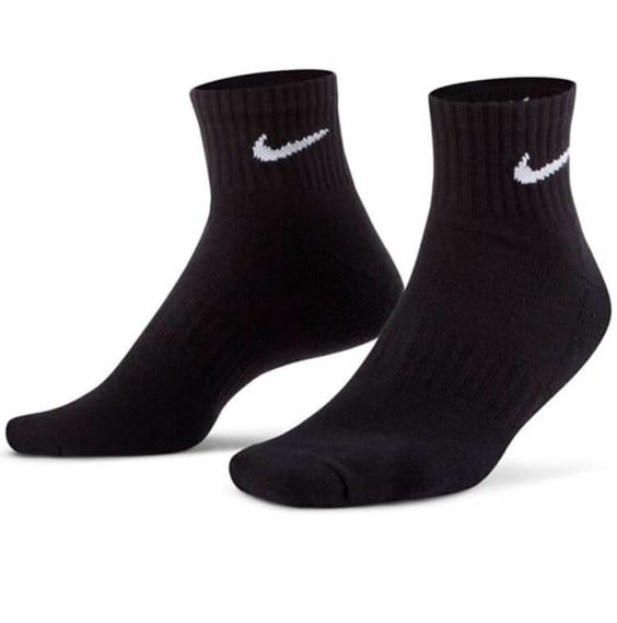 Nike Acquista i calzini Everyday Cushioned Ankle Black 3pk | 24Segons