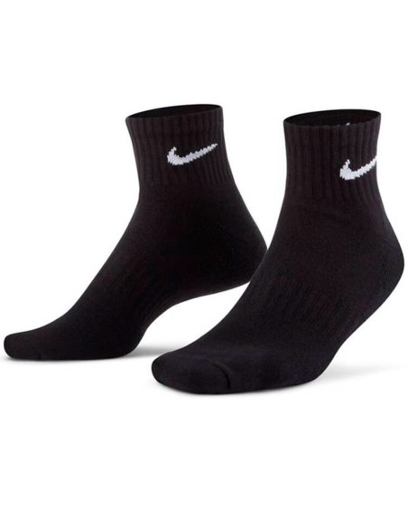 Nike Acheter Chaussettes Everyday Cushioned Ankle Black 3pk | 24Segons