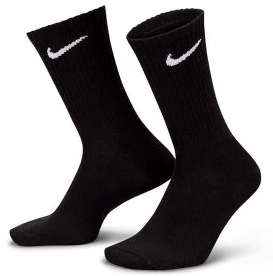 Nike Acquista i calzini Everyday Lightweight Crew Black 3pk | 24Segons