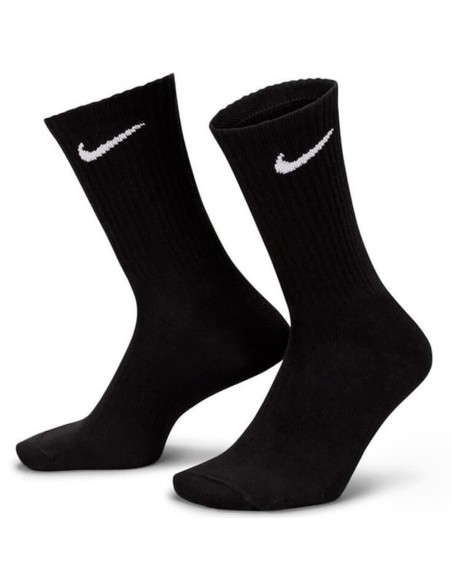 Nike Acheter Chaussettes Everyday Lightweight Crew Black 3pk | 24Segons