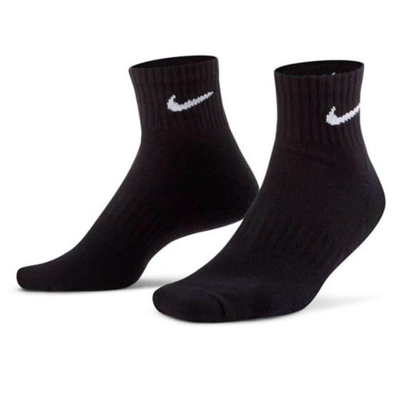 Nike Acquista i calzini Everyday Cushioned Ankle Black 6pk | 24Segons