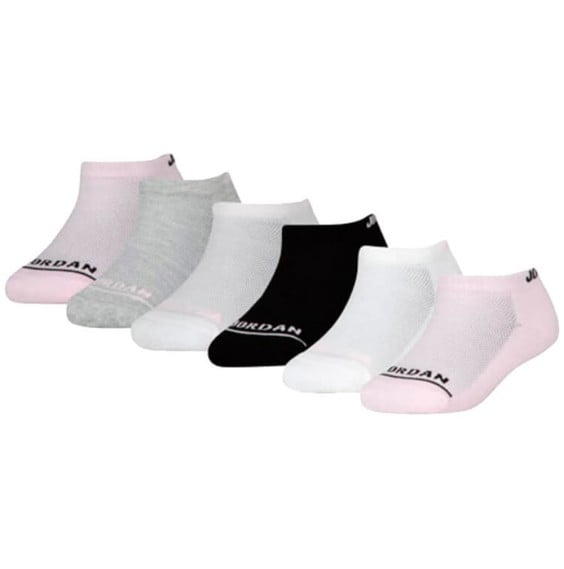 Buy Girl Jordan Legend No Show Multicolor Socks (6pk)|24Segons