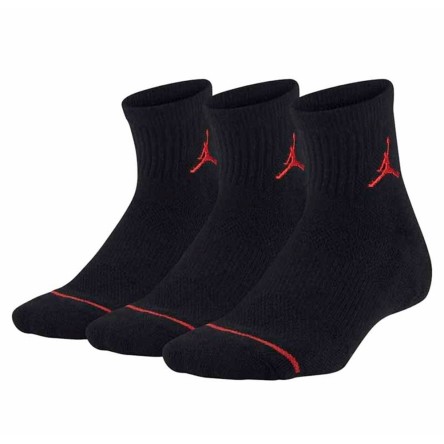 Buy Junior Jordan Jumpman No Show Black 3PK Socks | 24Segons