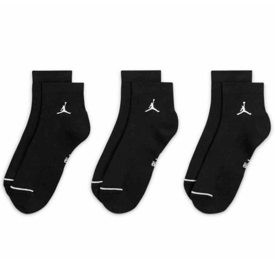 Jordan Acheter Chaussettes Everyday Chaussettes à la cheville noires (3P) | 24Segons
