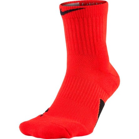 Buy Nike Elite Mid Red Socks | 24Segons