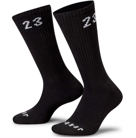 Jordan Acheter Chaussettes Essentials Crew Noir Blanc (3 Pr)|24Segons