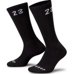 Calcetines Jordan Essentials Crew Black White (3 Pair)