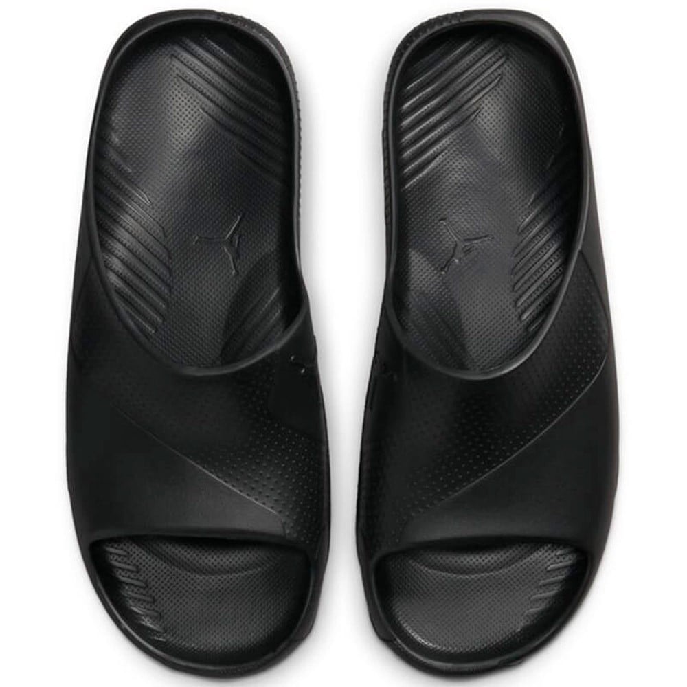 Jordan Post Black Flip Flops