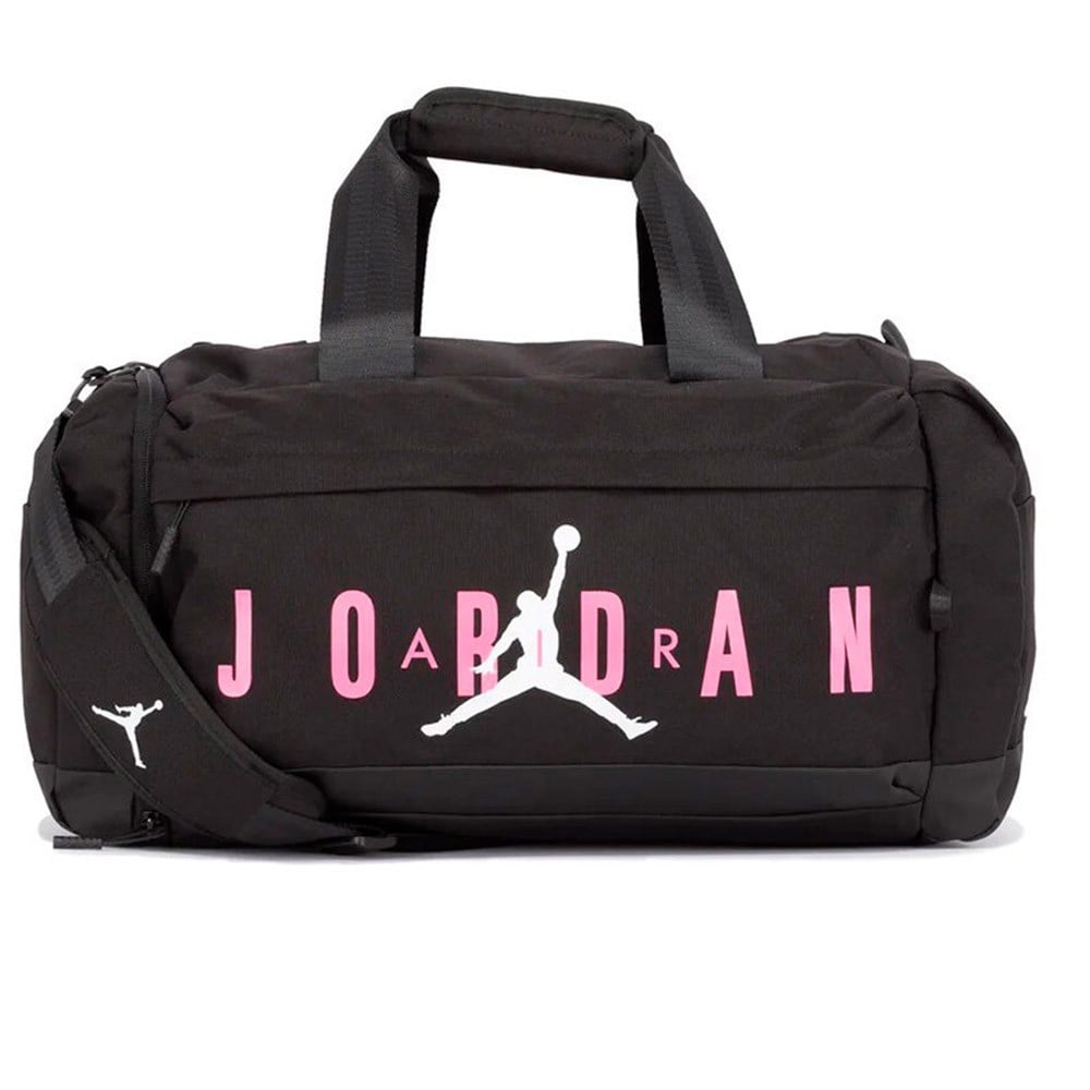 Air Jordan Duffle Bag Black Pinkside