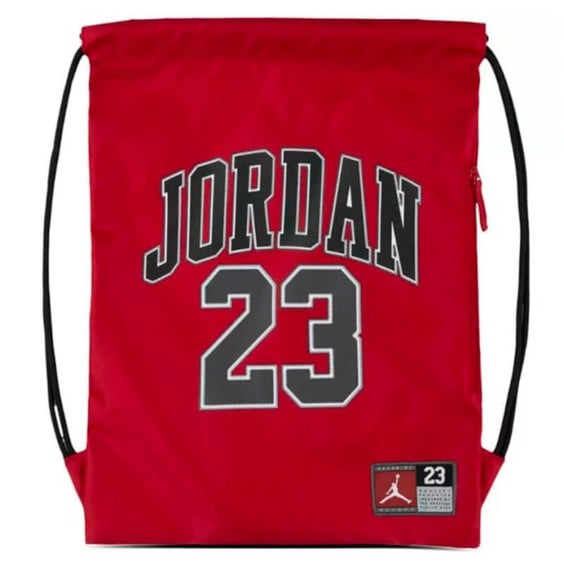 Jordan Acquista Borsa Jersey Black Gym Sack Red | 24Segons