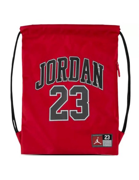 Jordan Acquista Borsa Jersey Black Gym Sack Red | 24Segons