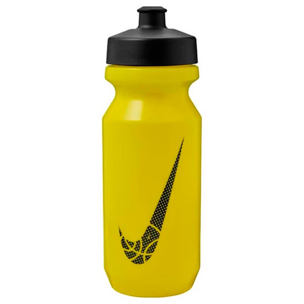 Nike Big Mouth 2.0 Logo Yellow Black Bottle 22oz