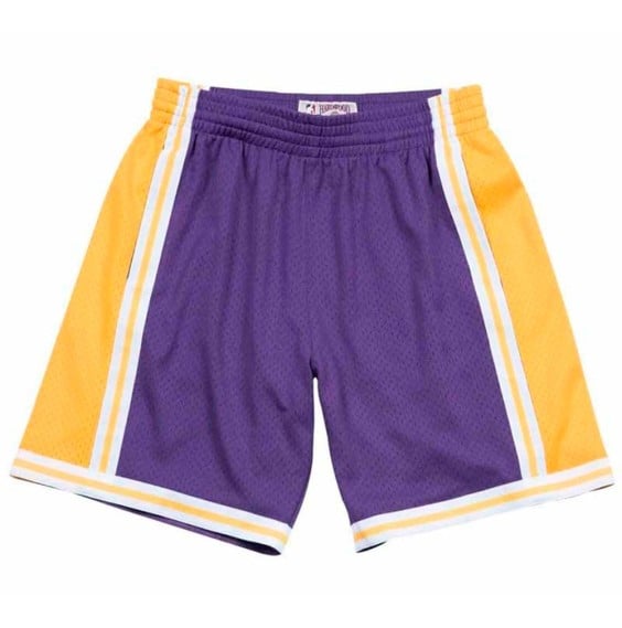 Buy Los Angeles Lakers 1984 Purple Shorts | 24Segons