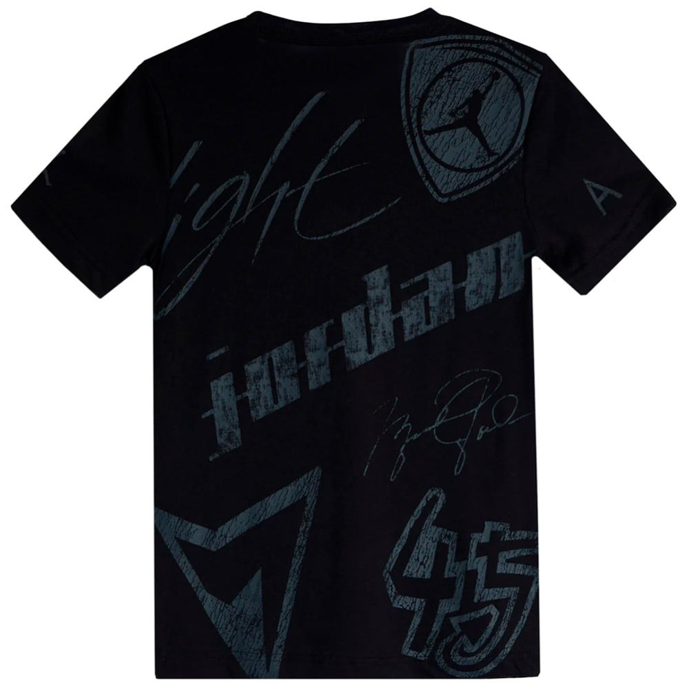 Camiseta Junior Jordan Elements Black