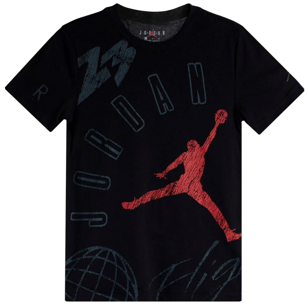 Camiseta Junior Jordan Elements Black