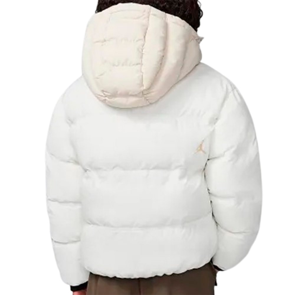 Girl Jordan Heaviest Puffer White Jacket