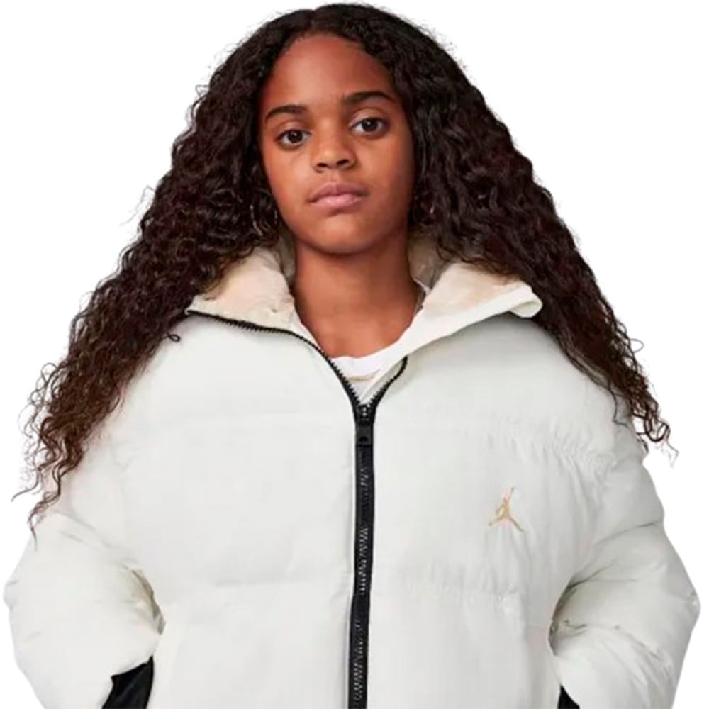 Chaqueta Chica Jordan Heaviest Puffer White