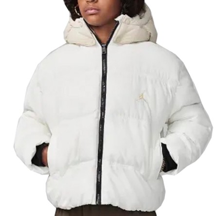Buy Girl Jordan Heaviest Puffer White Jacket | 24Segons