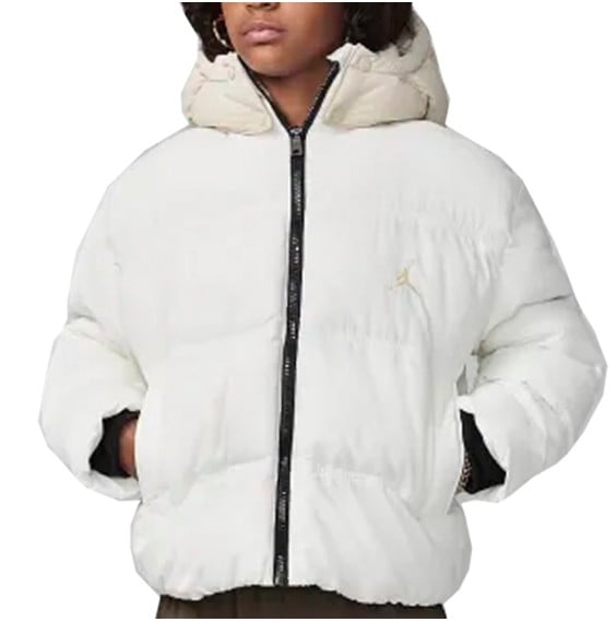 Jordan Acquista la giacca da bambina Heaviest Puffer White | 24Segons